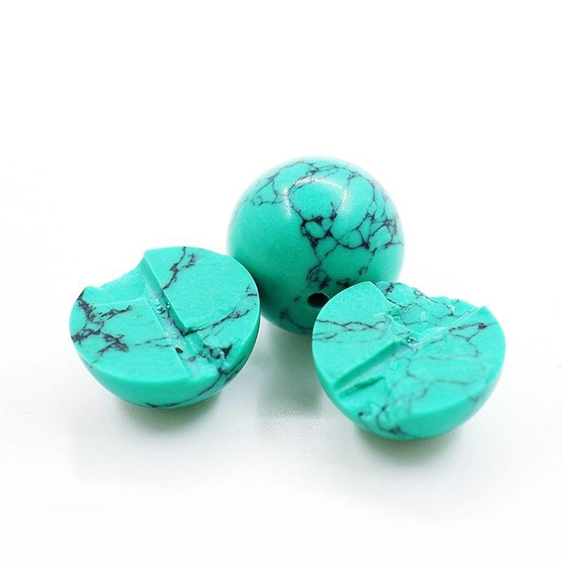 Collar de purificación de turquesa tibetana con Buddha Stones Mala