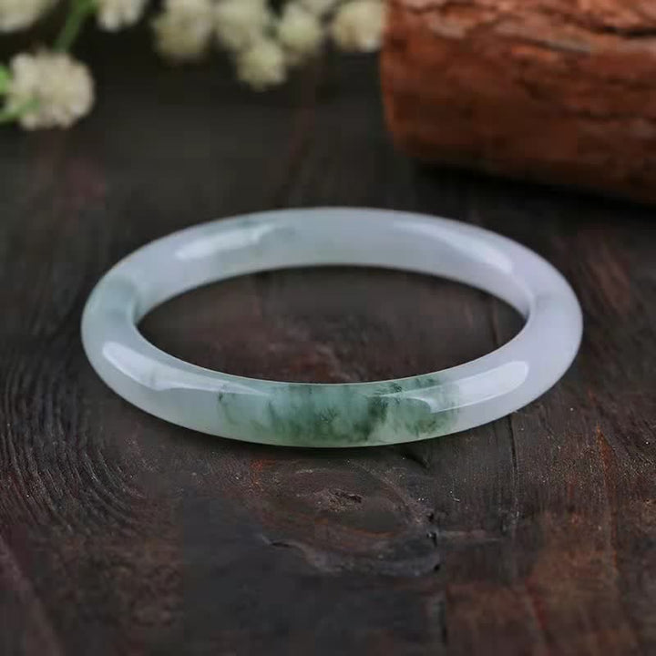 Brazalete de bendición de suerte de abundancia de jade