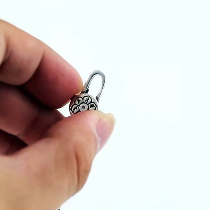 Pulsera de sabiduría grabada en cobre con Buddha Stones Om Mani Padme Hum doble Dorje