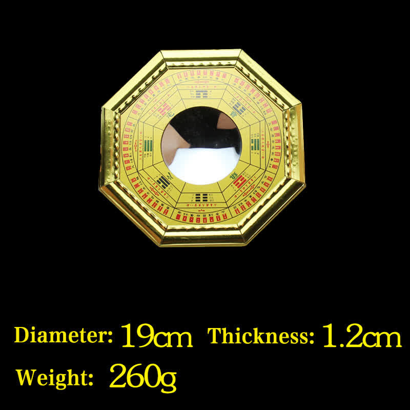 Feng Shui Bagua Mapa Equilibrio Armonía Sala Energía Mapa Espejo
