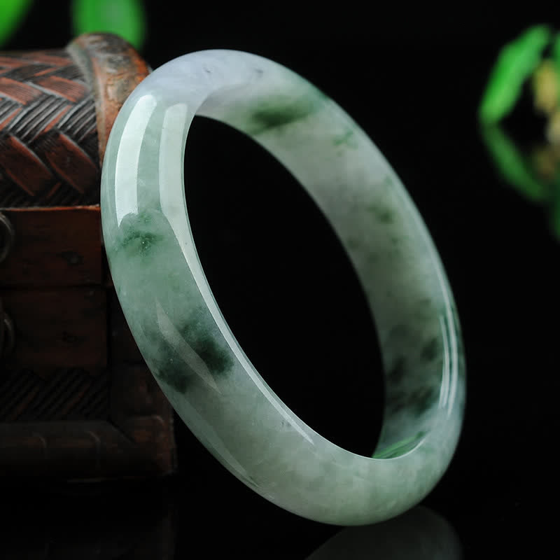 Brazalete de pulsera de prosperidad con bendición de la suerte de jade - image 2