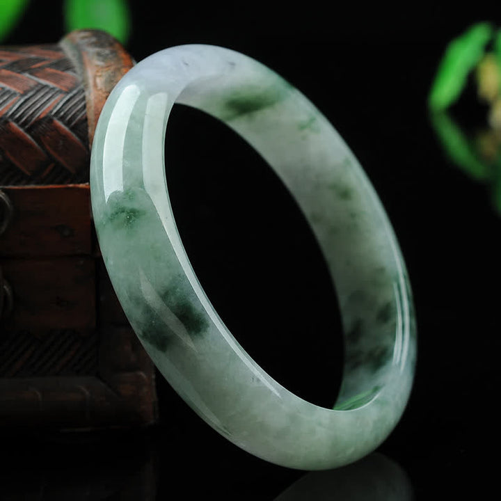 Brazalete de pulsera de prosperidad con bendición de la suerte de jade - image 2