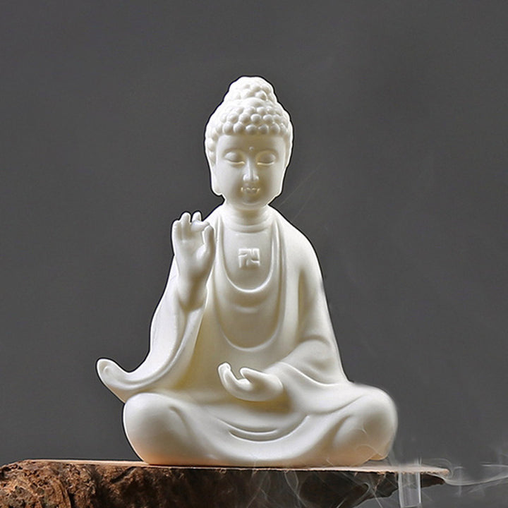 Buda Avalokitesvara Ksitigarbha Bodhisattva Bendición Decoración LED de cerámica