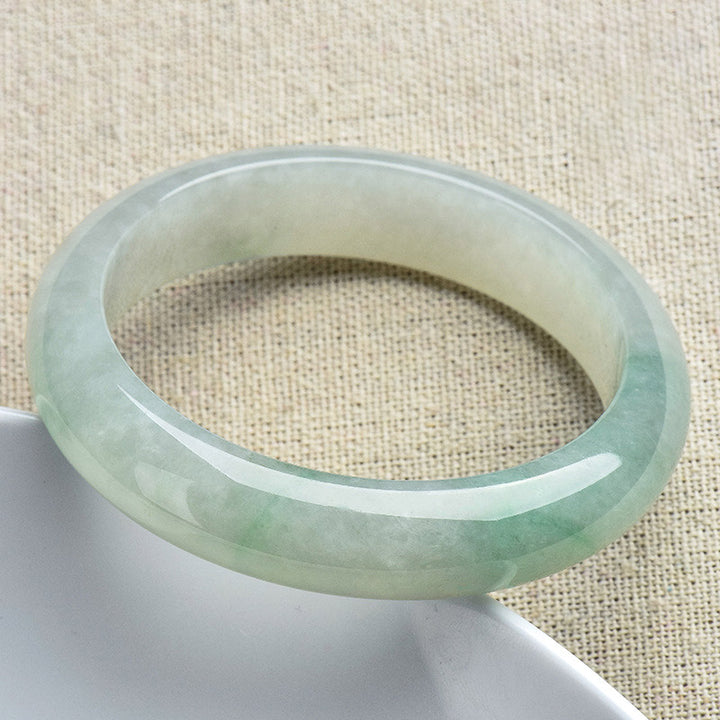Pulsera de prosperidad curativa de jade natural