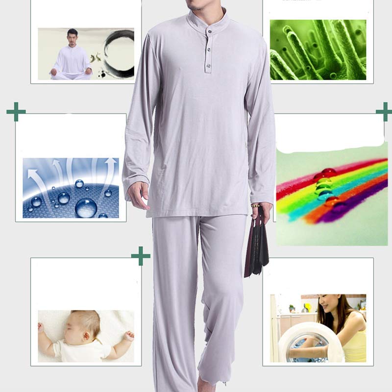 Conjunto de ropa para hombre para práctica de yoga, meditación, oración, tai chi, zen y espiritualidad con Buddha Stones - image 10