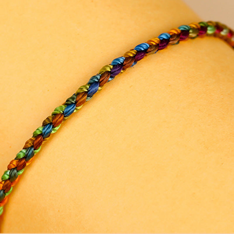 Buddha Stones &quot;Que todos tus deseos se hagan realidad&quot; Pulsera Suerte Multicolor
