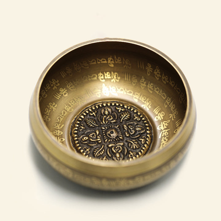 Buddha Stones Juego de cuencos tibetanos artesanales para yoga, atención plena y meditación. - image 14