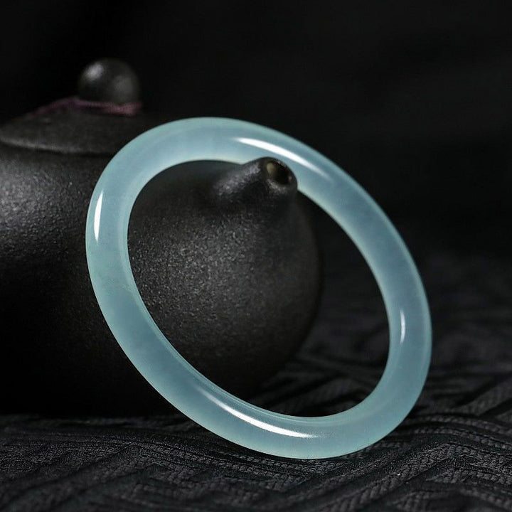 Pulsera de bendición curativa de jade natural con Buddha Stones