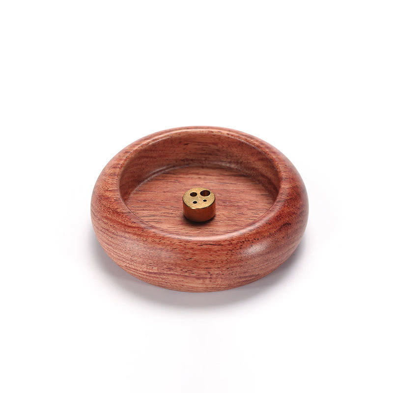 Buddha Stones Mini madera de ébano, palisandro, palo curativo para meditación, decoración de quemador de incienso
