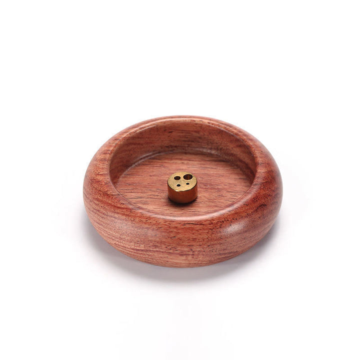 Buddha Stones Mini madera de ébano, palisandro, palo curativo para meditación, decoración de quemador de incienso