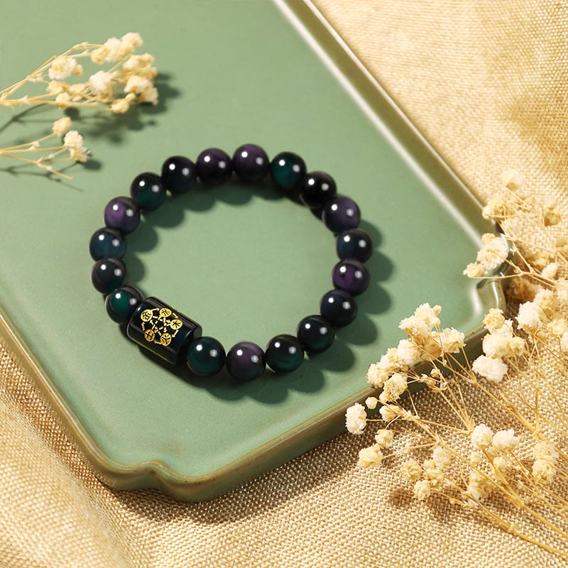 Paquete de obsidiana con Buddha Stones que absorben energías negativas