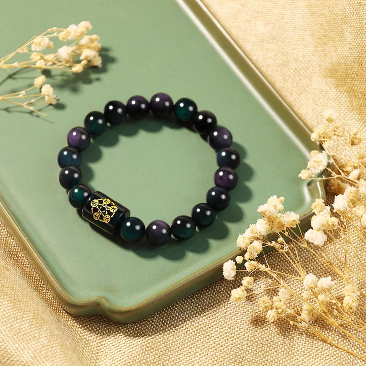 Paquete de obsidiana con Buddha Stones que absorben energías negativas