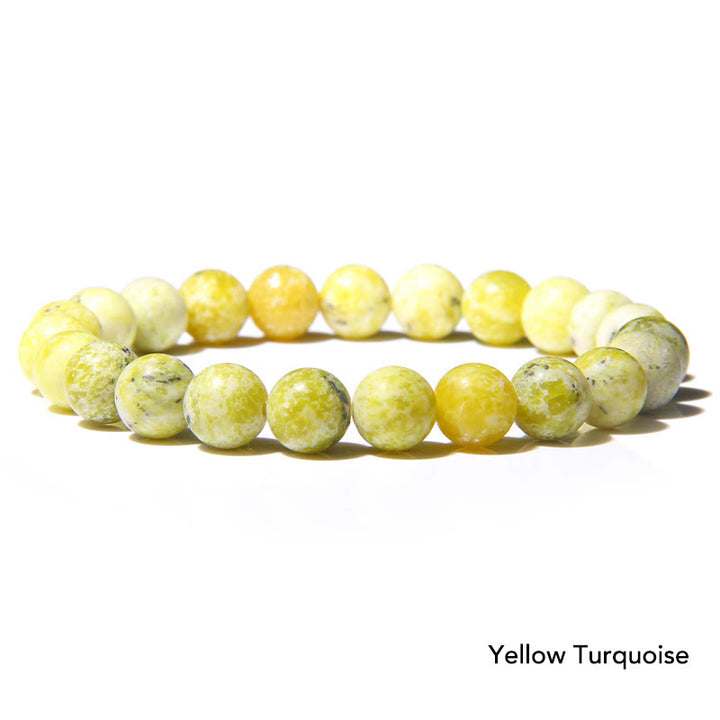 Pulsera con cuentas de equilibrio de cristal de piedra de ágata natural