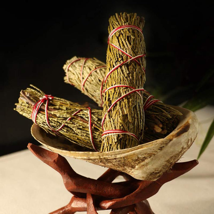 Varilla difuminada de Buddha Stones para limpieza del hogar, incienso curativo, meditación y varillas de cedro, varitas de incienso para rituales