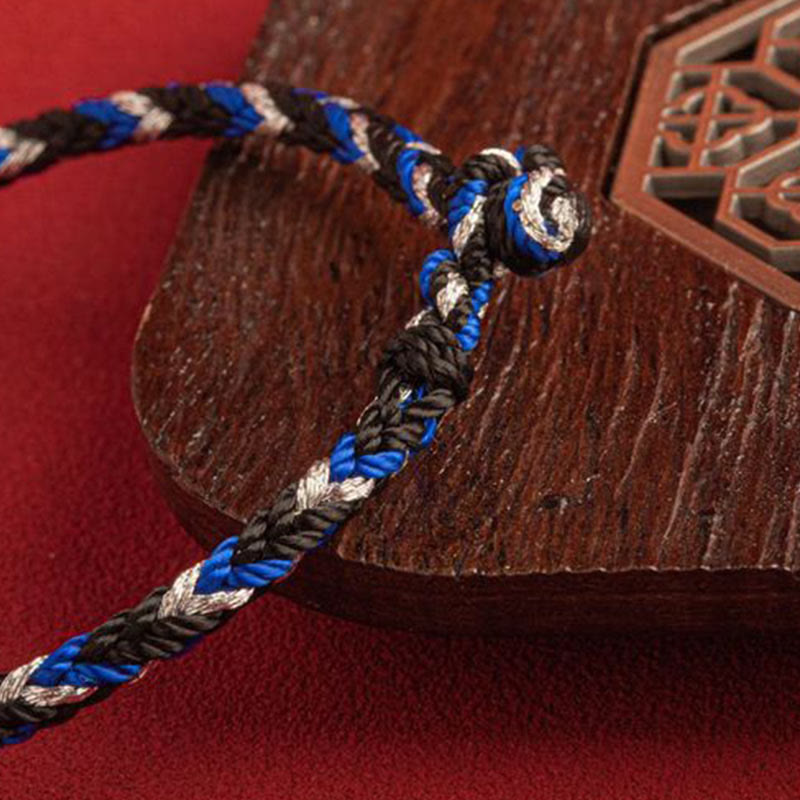 &quot;Que la prosperidad llene tu vida&quot; Pulsera Suerte Multicolor
