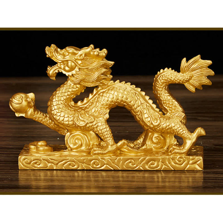 ❗❗❗Una venta flash: Buddha Stones Feng Shui Dragón Auspicioso Nube Riqueza Suerte Decoración