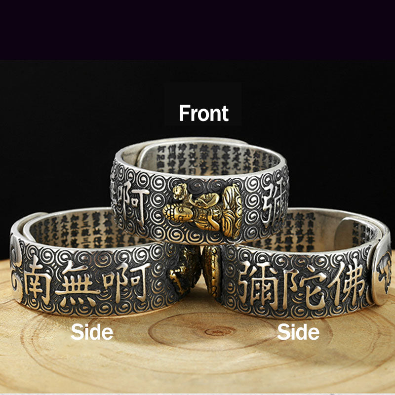 Anillo ajustable de la suerte de la riqueza de Buda Natal del zodiaco chino de Buddha Stones de Buda