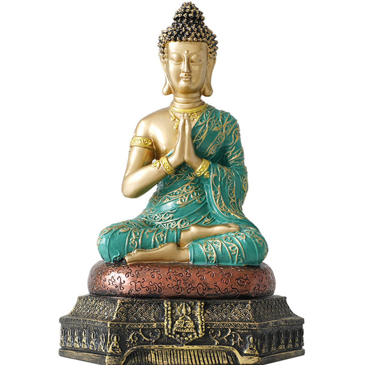 Decoración de estatua de resina de compasión de Buda de Buddha Stones de Buda