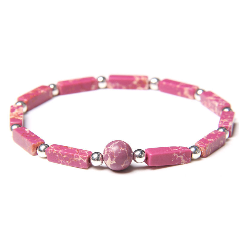 Pulsera de equilibrio espiritual con Buddha Stones, cristal natural, amatista, ojo de tigre