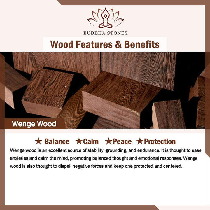 Colgante de collar de meditación de protección estilo cuerno de piedra turquesa de madera de wengué