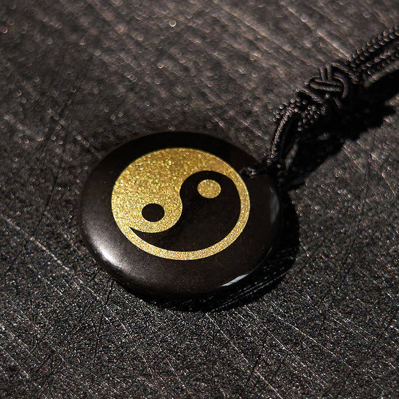 Buddha Stones, varios cristales, amatista, ojo de tigre, Aventurina verde, Yin Yang, collar espiritual, colgante