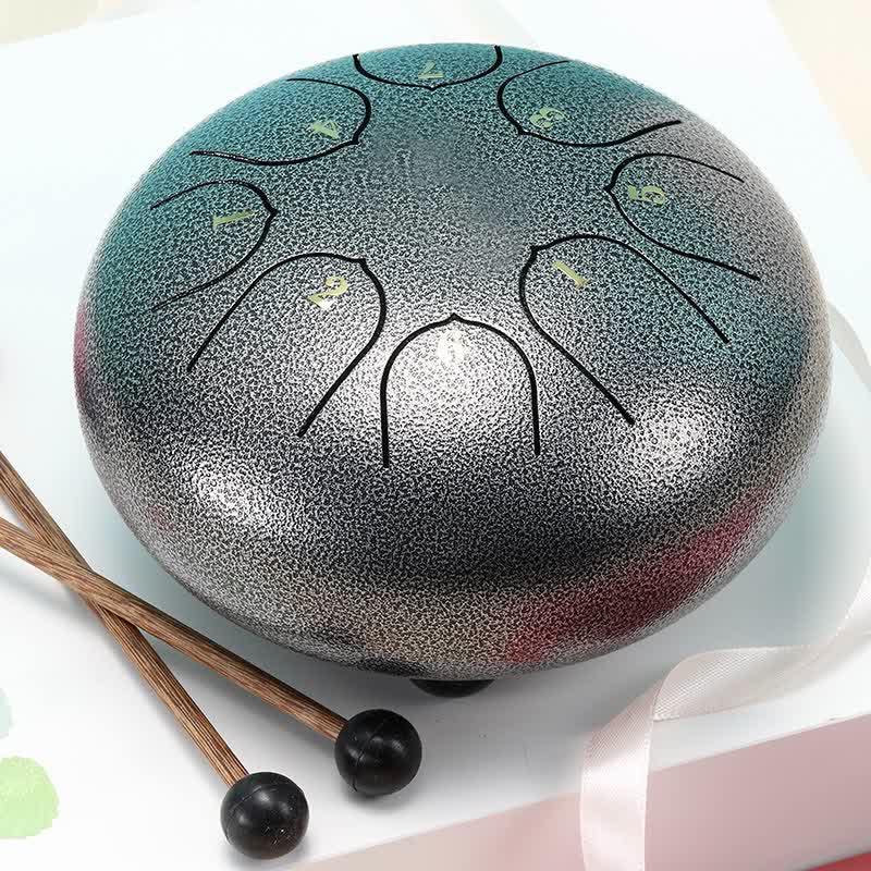 Kit de batería de yoga para meditación curativa con sonido de tambor de lengua de acero