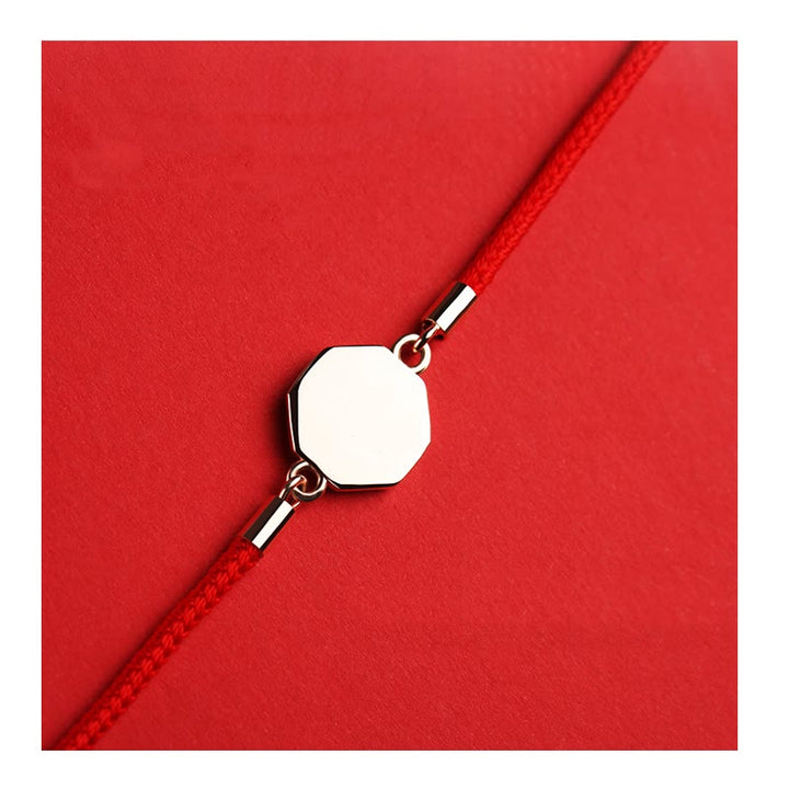 Pulsera trenzada hecha a mano con Buddha Stones, plata de ley 925, suerte, pez Koi, cambio de color, riqueza