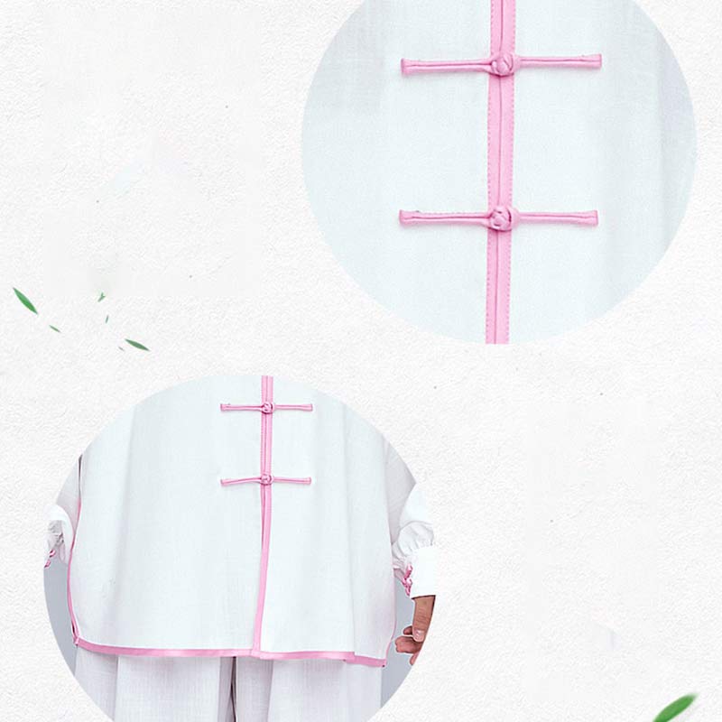 Conjunto de ropa unisex con bordado de Buddha Stones para meditación, oración zen, práctica espiritual de tai chi y qigong - image 18