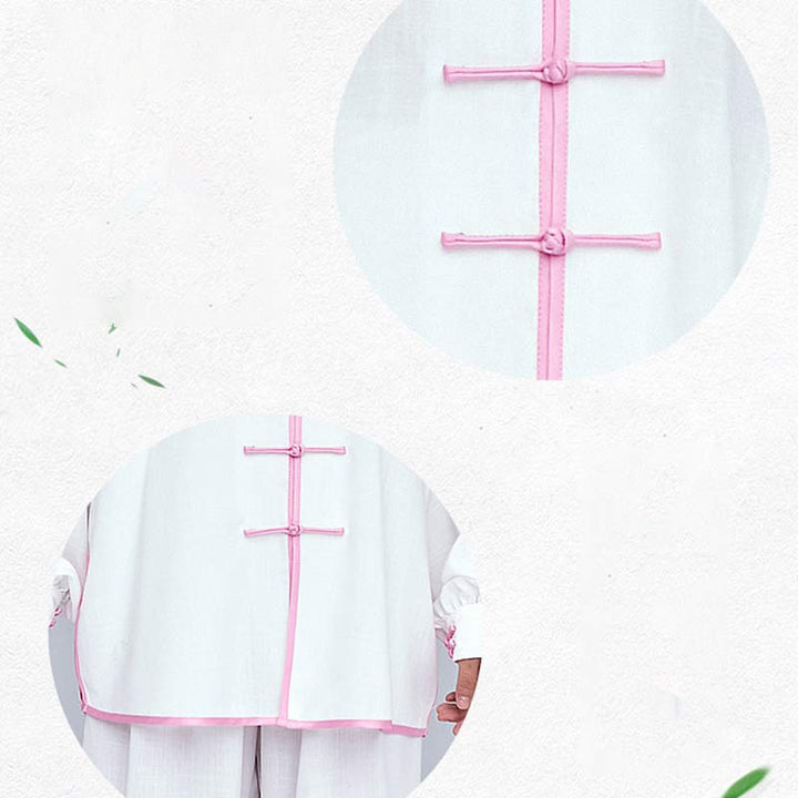 Conjunto de ropa unisex con bordado de Buddha Stones para meditación, oración zen, práctica espiritual de tai chi y qigong - image 18