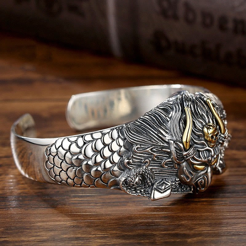 Brazalete tibetano de protección de la sabiduría del pájaro Garuda