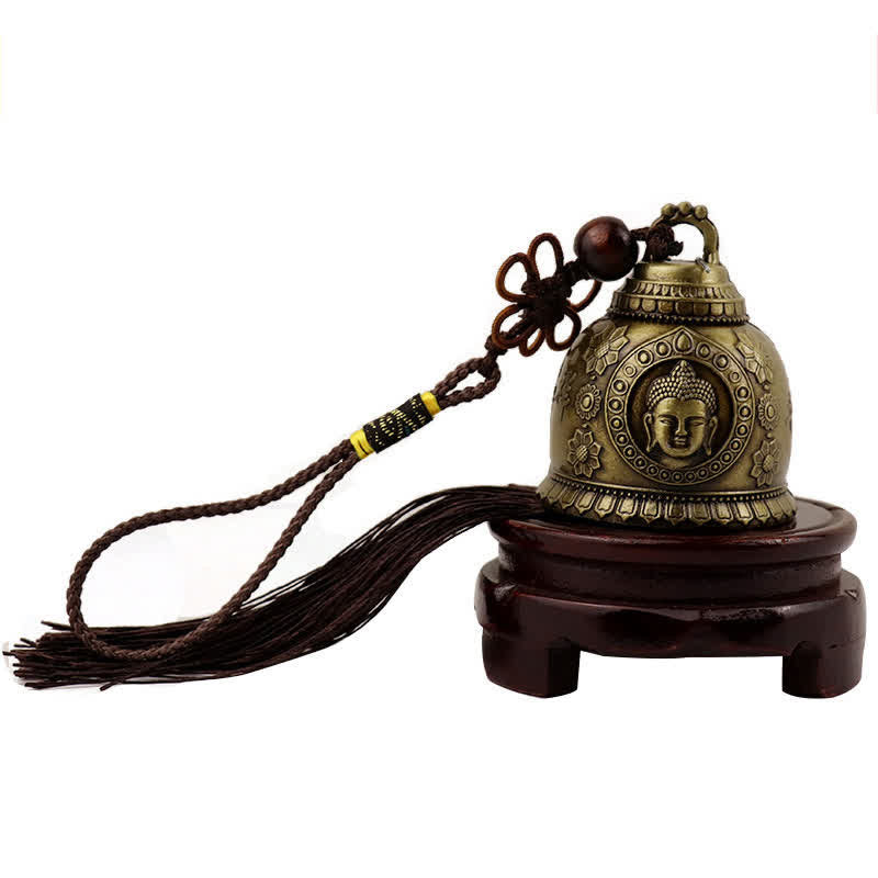 Feng Shui Buda Koi pez Fénix carillón de viento campana suerte decoración colgante de pared - image 2