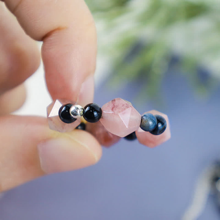 Anillo de la suerte del equilibrio del símbolo de Yin Yang