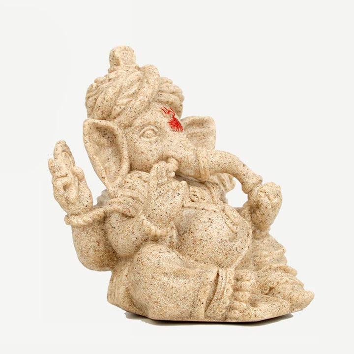 Estatua de elefante Ganesh Ganpati, transformación, decoración del hogar