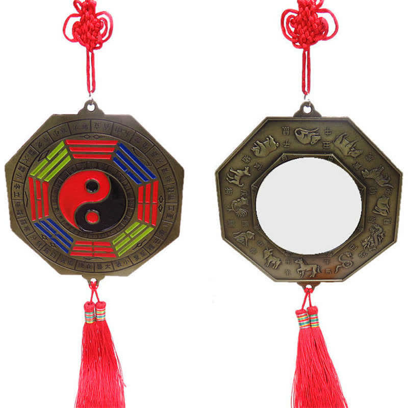 Feng Shui Bagua Mapa Chino Anudado Armonía Energía Mapa Espejo