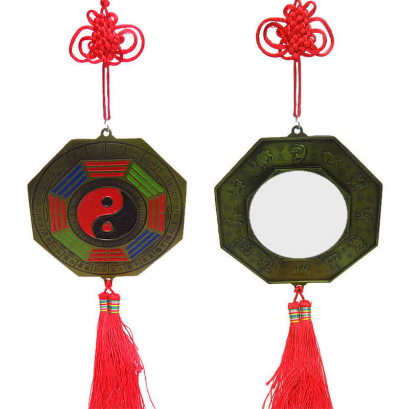 Feng Shui Bagua Mapa Chino Anudado Armonía Energía Mapa Espejo