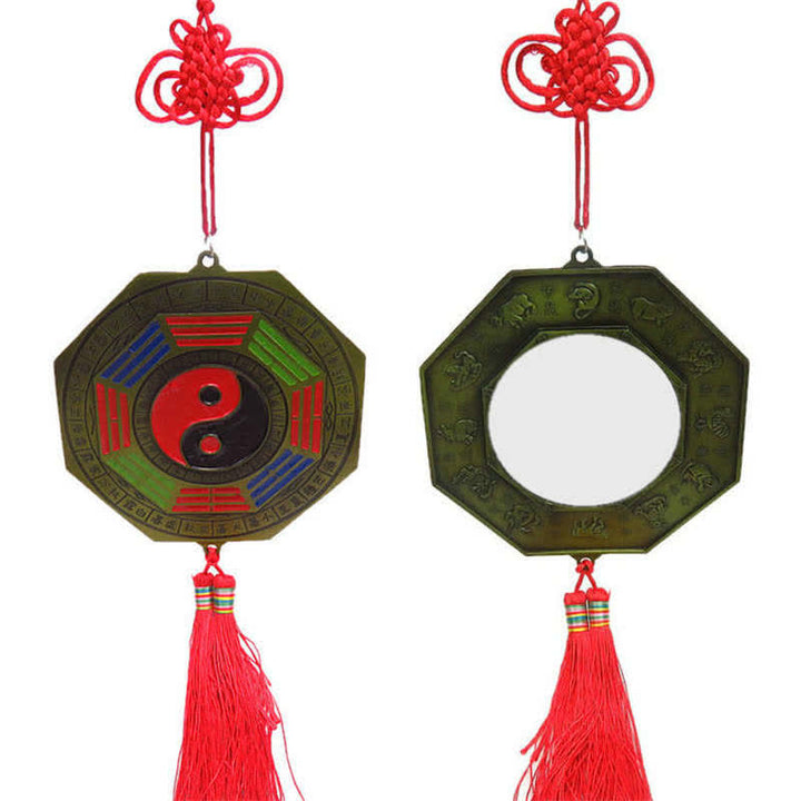 Feng Shui Bagua Mapa Chino Anudado Armonía Energía Mapa Espejo