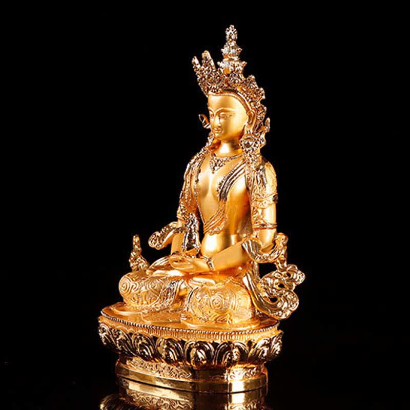 Figura de Buda de la longevidad, estatua de serenidad, decoración del hogar