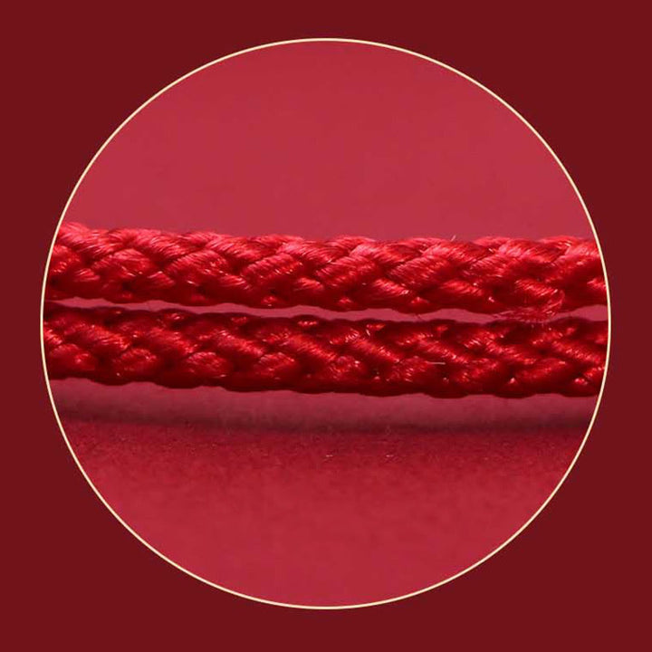 Pulsera trenzada hecha a mano de plata de ley 925 con Buddha Stones PiXiu Fu personaje riqueza suerte - image 4