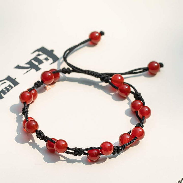 Buddha Stones con ágata roja, ágata musgosa y cinabrio para la calma