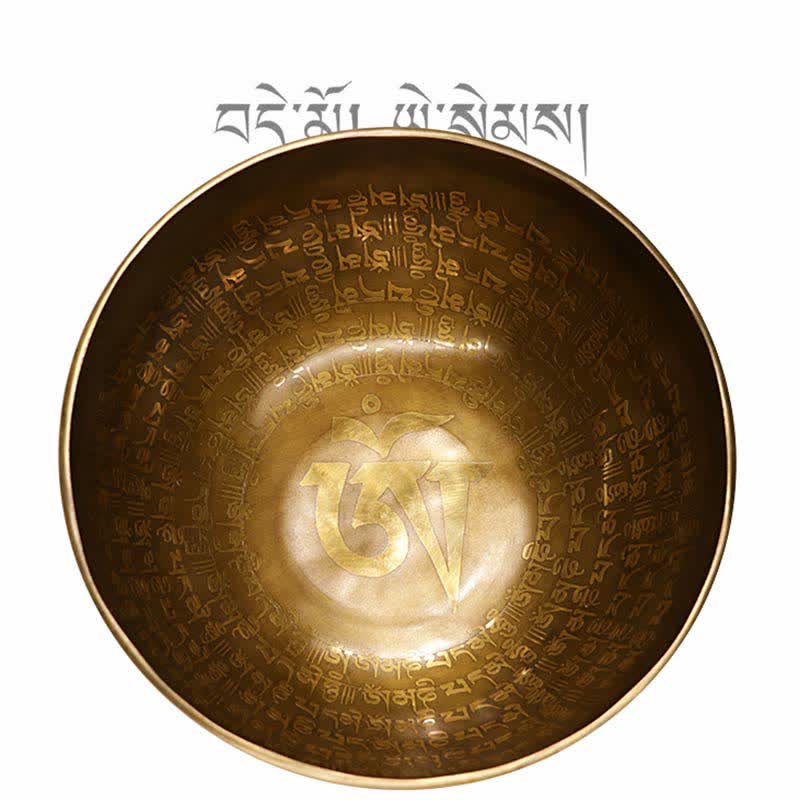 Juego de cuencos tibetanos Sutra hechos a mano para la sanación y la meditación. Energía positiva. - image 7