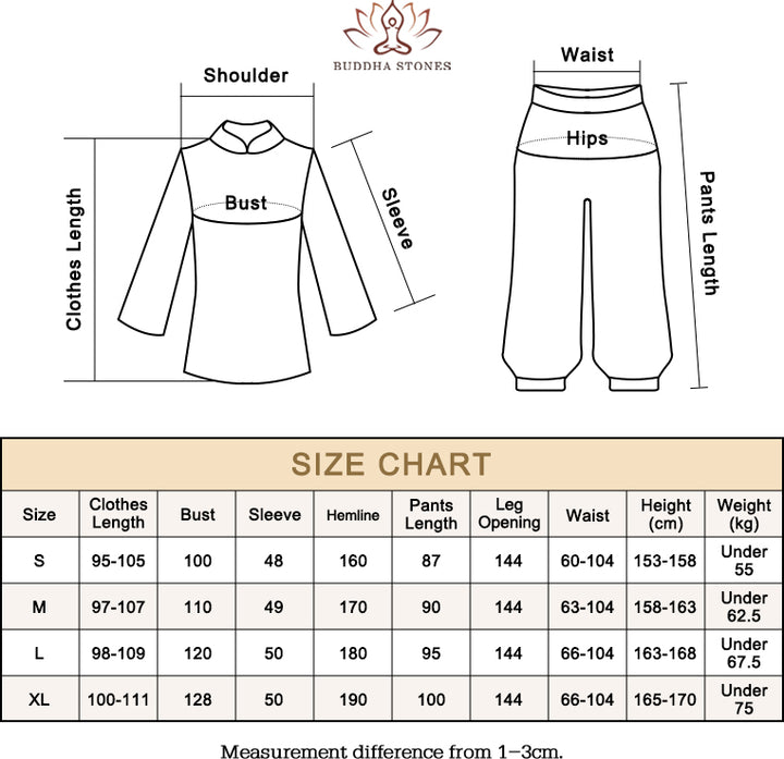 Juego de 3 piezas de ropa de gasa para yoga, Buddha Stones , uniforme, meditación, práctica Zen, para mujer