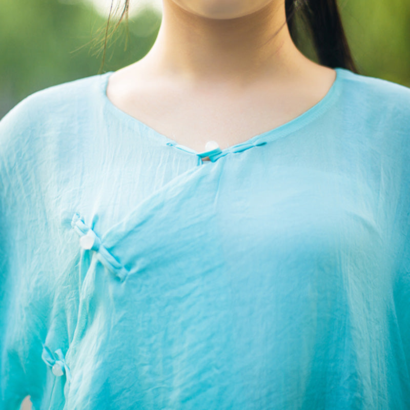 Juego de 3 piezas de ropa de gasa para yoga, Buddha Stones , uniforme, meditación, práctica Zen, para mujer - image 6