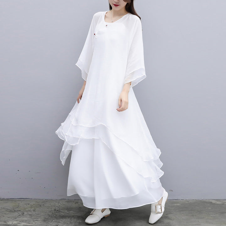 Juego de 3 piezas de ropa de gasa para yoga, Buddha Stones , uniforme, meditación, práctica Zen, para mujer - image 24