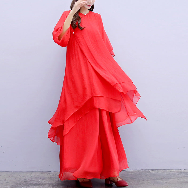 Juego de 3 piezas de ropa de gasa para yoga, Buddha Stones , uniforme, meditación, práctica Zen, para mujer - image 30