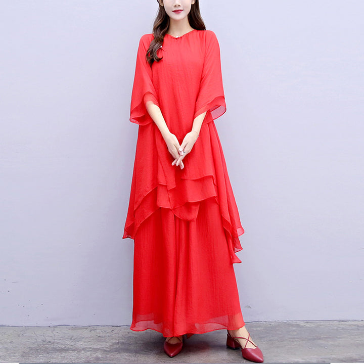 Juego de 3 piezas de ropa de gasa para yoga, Buddha Stones , uniforme, meditación, práctica Zen, para mujer - image 29