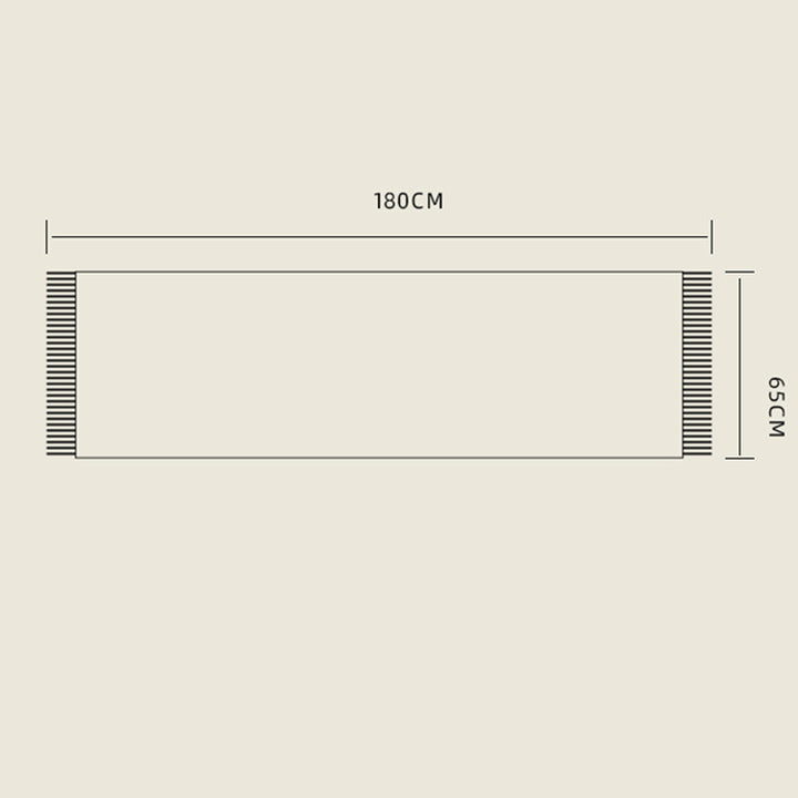 Bufanda de viaje acogedora con borlas y ramas de flores tibetanas de Buddha Stones - image 15