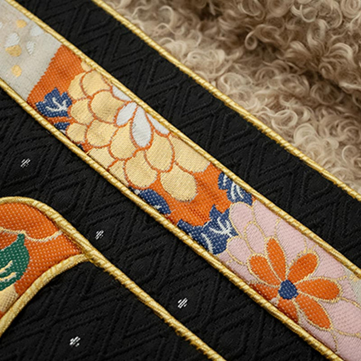 Ropa tibetana de Buddha Stones Lhasa, Top con forro polar, ropa de invierno para mujer - image 12