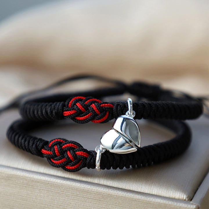 Pulsera de cuerda de protección con nudo chino de la suerte tibetana, Buddha Stones , 2 uds.