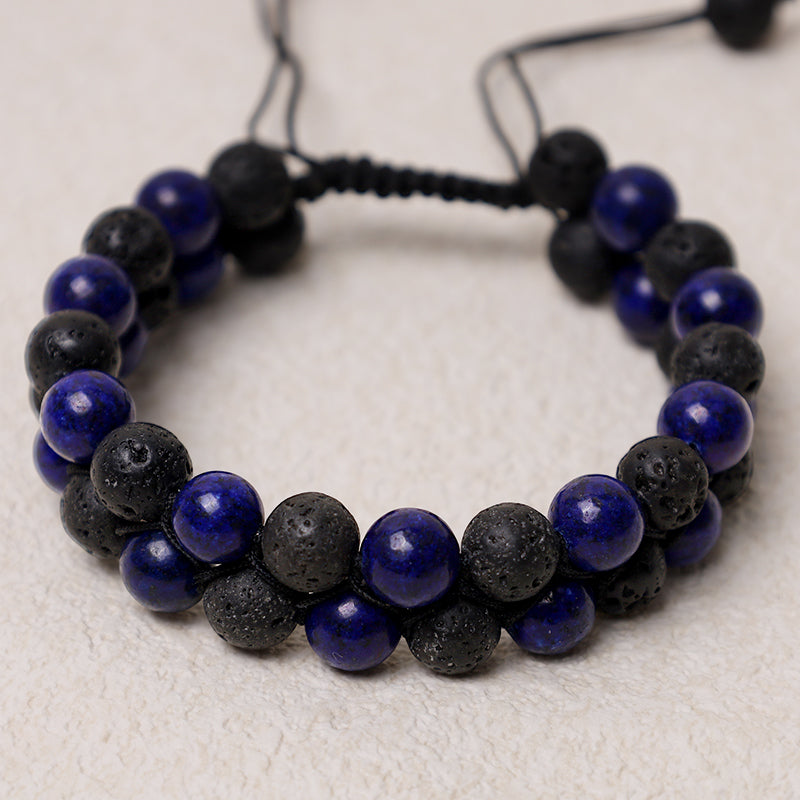 Pulsera Protección Ojo de Tigre - Lazulita (circunferencia de la muñeca 17-28 cm) - image 10
