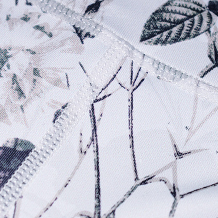 Buddha Stones Flores Hojas Pantalones Deportes Fitness Yoga Leggings Mujer Yoga Pantalones - image 8